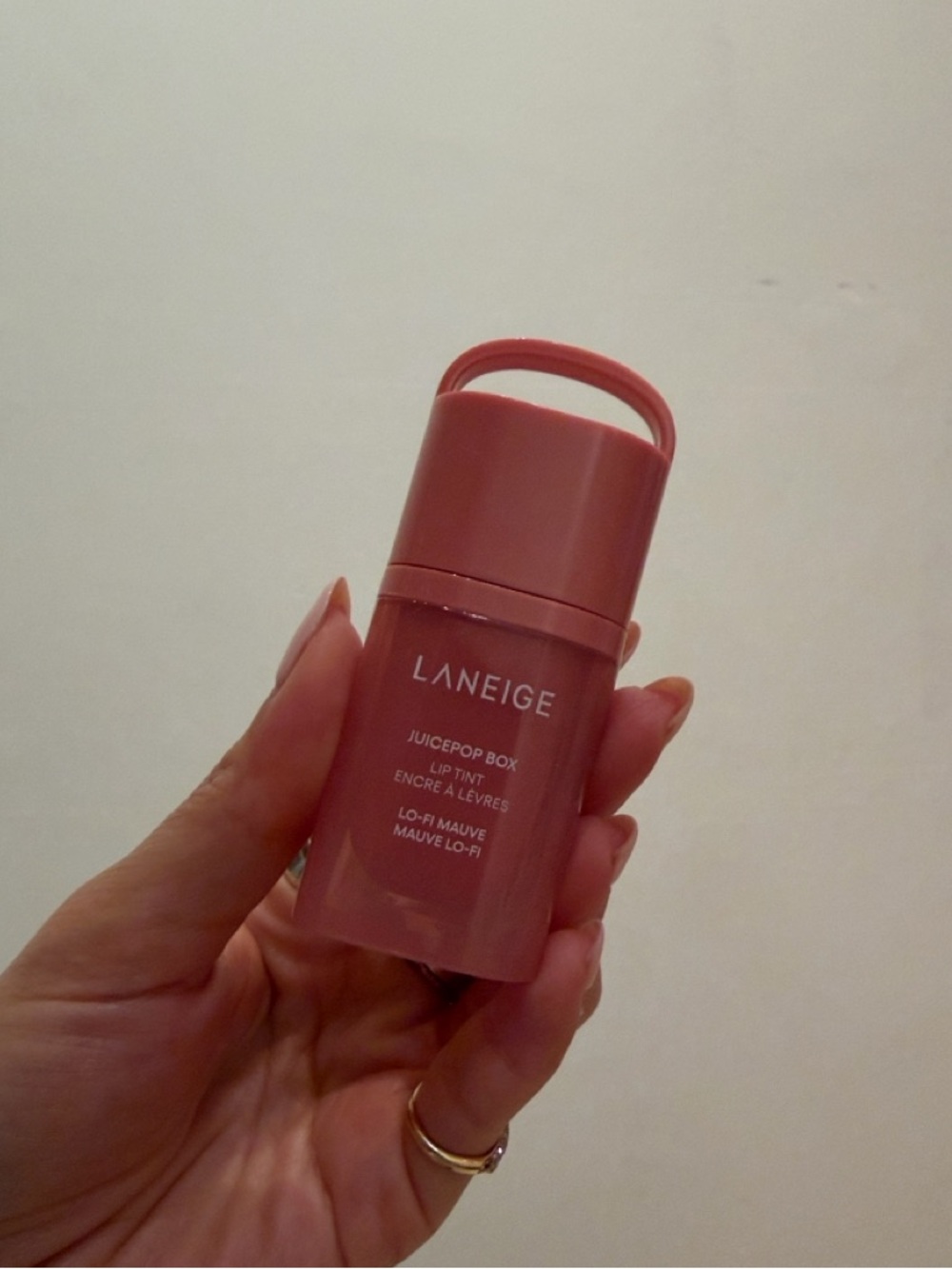 LANEIGE JuicePop Box Hydrating & Lightweight Oil Lip Tint lo-fi mauve *